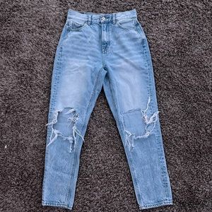 aeo mom jeans